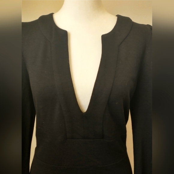 Diane Von Fursteberg wool puff sleeve midi sweater dress 10 - Picture 3 of 10